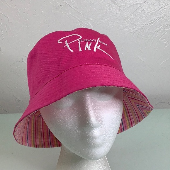 PINK Victoria's Secret Accessories - PINK Victoria’s Secret Bucket hat adult size OSFM NWOT